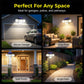 Multi-Head Solar Motion Sensor Light