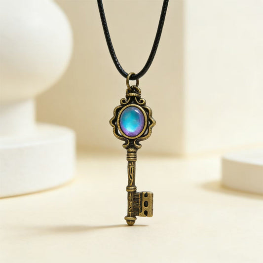 Antique Style Secret Key Necklace for Women