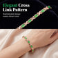 Cross & Cat's Eye Magnetic Bracelet