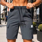 Women's Elastic Waist Drawstring Cargo Shorts