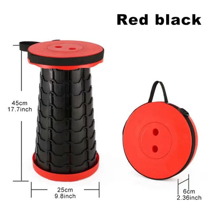 Retractable Folding Stool