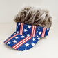 Novelty Wig Baseball Cap