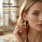 Women's Chic Tapered Hoop Earrings