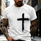 Men's Faith-Based Cross Graphic Tee