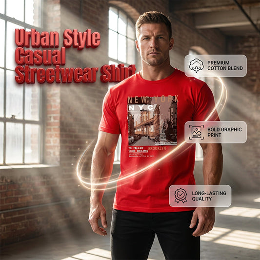 Urban Style New York City Short Sleeve Top