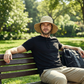 Outdoor Sun Hat with Wide Brim & Chin Strap