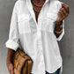 Women’s Long Sleeve Solid Color Shirt