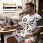 Men's Casual Top & Shorts 2-Piece Set