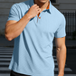 Men's Casual Short Sleeve Collared Shirt