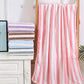 Modern Striped Coral Velvet Towels