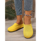 Women's Breathable Knit Slip-On Mules