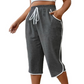 Women's Casual Capri Sweatpants with Pockets