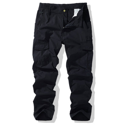 Men's Tactical Cargo Pants with Multiple Pockets