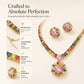 Sparkling Zircon Necklace & Earrings Set