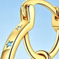 Celestial Double Layer Hoop Earrings