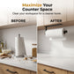 Magnetic No-Drill Paper Towel Holder