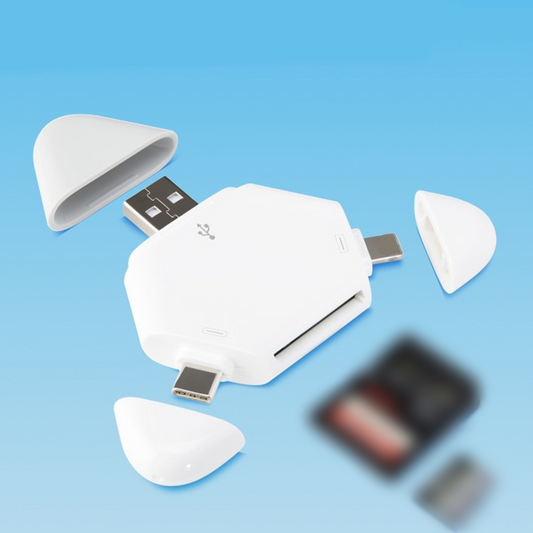 3-in-1 Magnetic Card Reader