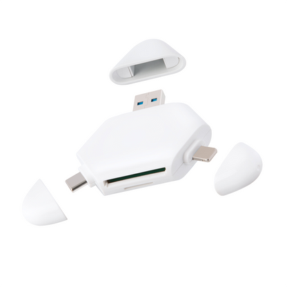 3-in-1 Magnetic Card Reader