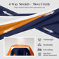 Women's Color Block T-Shirt & Long Skirt Set