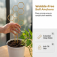 Creative Honeycomb Metal Plant Support Stakes