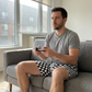 Men's Quick-Dry Plaid Beach Shorts
