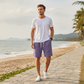 Breathable Waffle Casual Men's Shorts