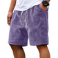 Breathable Waffle Casual Men's Shorts