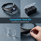 LED Headband Magnifier with 4 Lenses