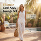 👗 50% OFF NOW! 🌙 Elegant Cowl Neck Lounge Set – Soft knit & relaxed fit – Perfect for cozy nights or casual days – chic and comfortable 🛋️