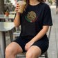 Women's Casual Mexico Printed T-Shirt