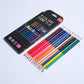 24 Colors Dual-Ended Colored Pencils Set