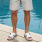 Men's Comfortable Embossed Flip-Flops