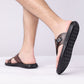 Men's Comfortable Embossed Flip-Flops