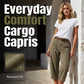 👖 52% OFF NOW! 🌿 Women's Relaxed Casual Cargo Capris – Spacious Utility Pockets, Breathable Fabric & Relaxed Fit – Everyday Comfort, Warm Weather Ready ✨