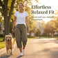 👖 52% OFF NOW! 🌿 Women's Relaxed Casual Cargo Capris – Spacious Utility Pockets, Breathable Fabric & Relaxed Fit – Everyday Comfort, Warm Weather Ready ✨