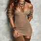 Women's Off-Shoulder Bodycon Mini Dress