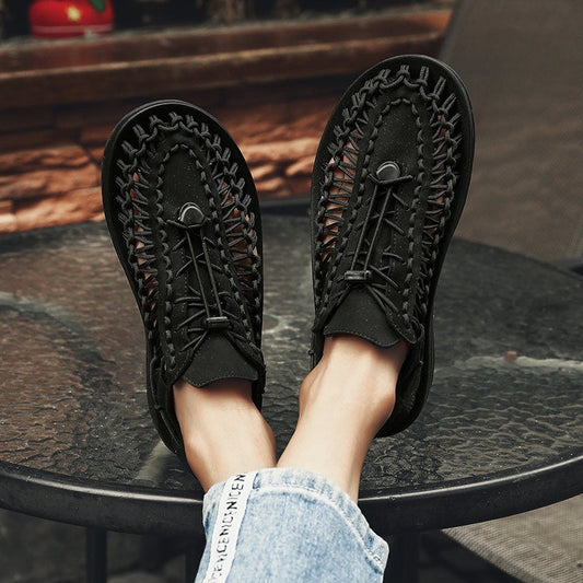 Men's Breathable Lightweight Handwoven Sandals