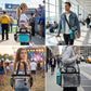 Clear Tote Bag with Zipper