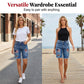 Summer Street Style Frayed Hem Jean Shorts
