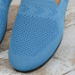 Women's Breathable Mesh Slip-On Flat Shoes