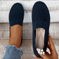 Women's Breathable Mesh Slip-On Flat Shoes