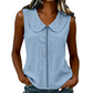 Women's Elegant Summer Lace Trim Blouse