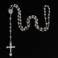 Men's Vintage Cross Beaded Necklace