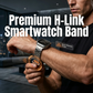 H-Link Watch Band with Butterfly Clasp for Smartwatch