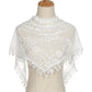 Women's Geometric Floral Lace Headscarf