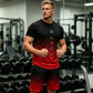 Men's Gradient T-Shirt and Shorts Set
