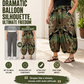 Women's Summer Camouflage Cropped Pants
