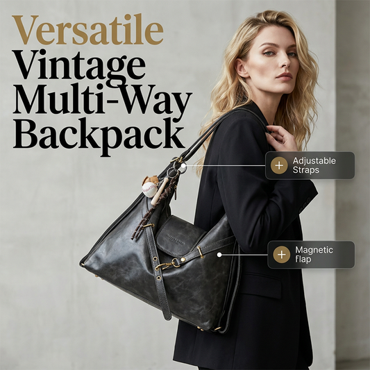 Multi-Way Vintage Backpack