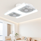 Modern 2-in-1 LED Ceiling Fan Light