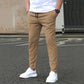 Men's Slim Fit Solid Ankle Pants